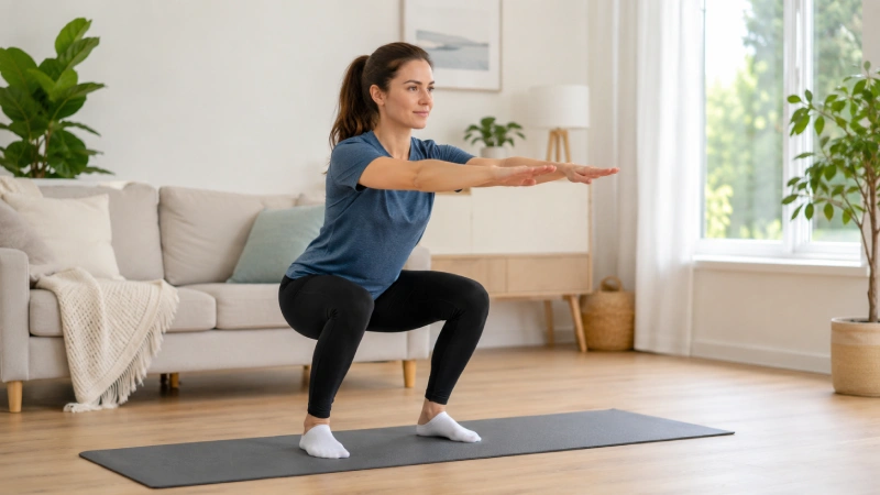 beginner home fitness routine without equipment Beginner home