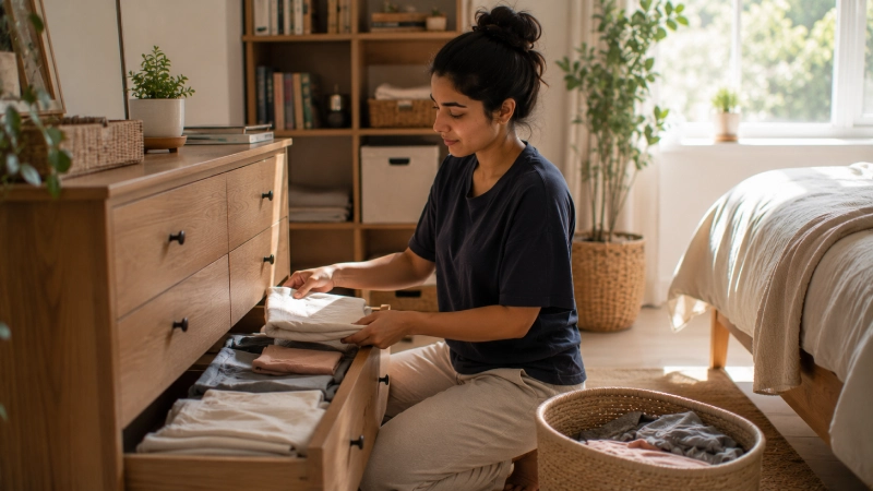 how to build a sunday reset routine for a better week decluttering