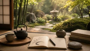 Japanese-inspired calm habits