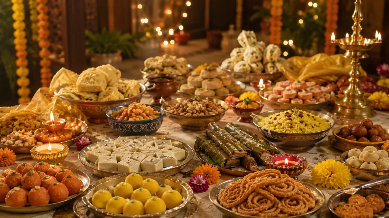 Indian festival food