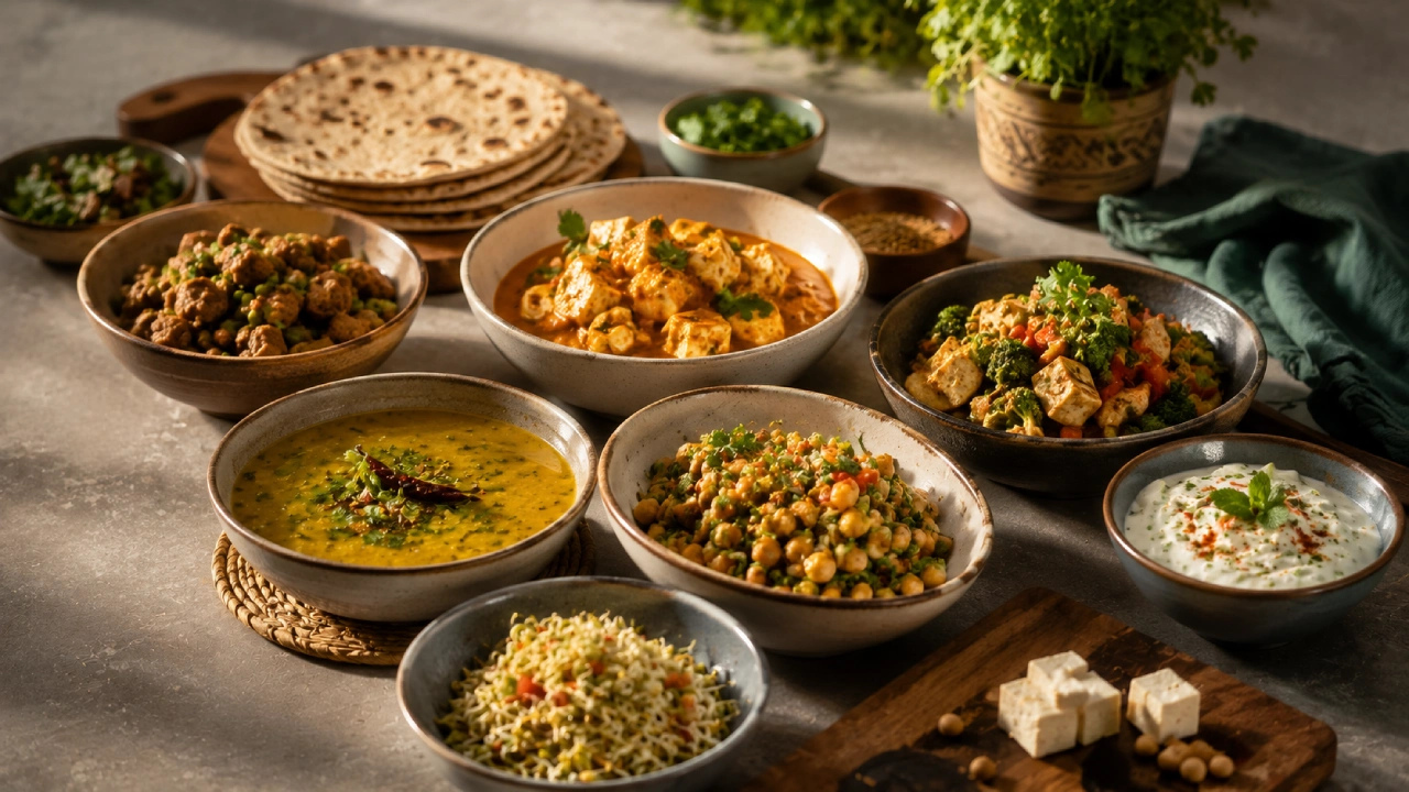 protein-rich vegetarian meals